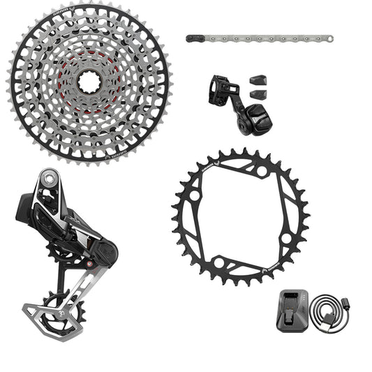 SRAM XX EAGLE E-MTB 104BCD AXS T-TYPE ryhmä 36 hammasta 10/52