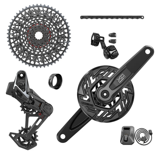 SRAM X0 BROSE ISIS AXS T-TYPE E-MTB-paketti 36 hammasta CLIP-ON 10/52