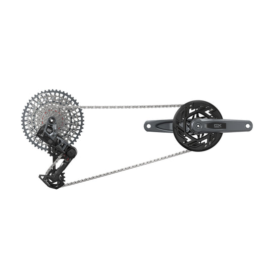 SRAM GX EAGLE E-MTB BOSCH ISIS AXS T-Type 36 hammasta Clip-On 10/52 paketti