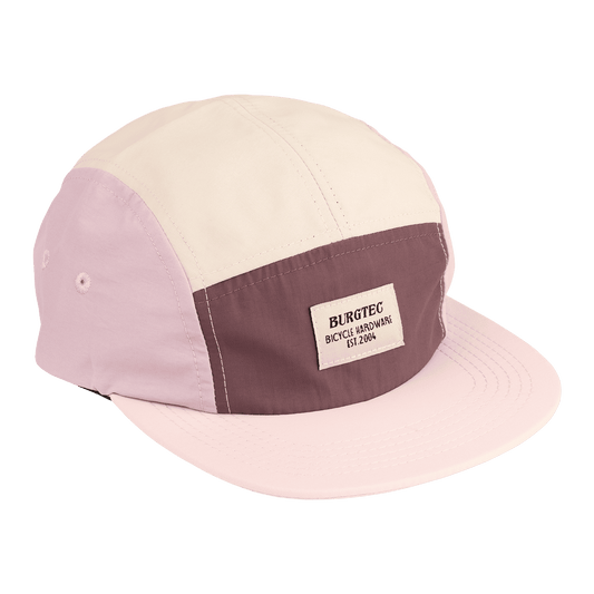 BURGTEC COURIER FIVE PANEL Cap Lemonade vaaleanpunainen