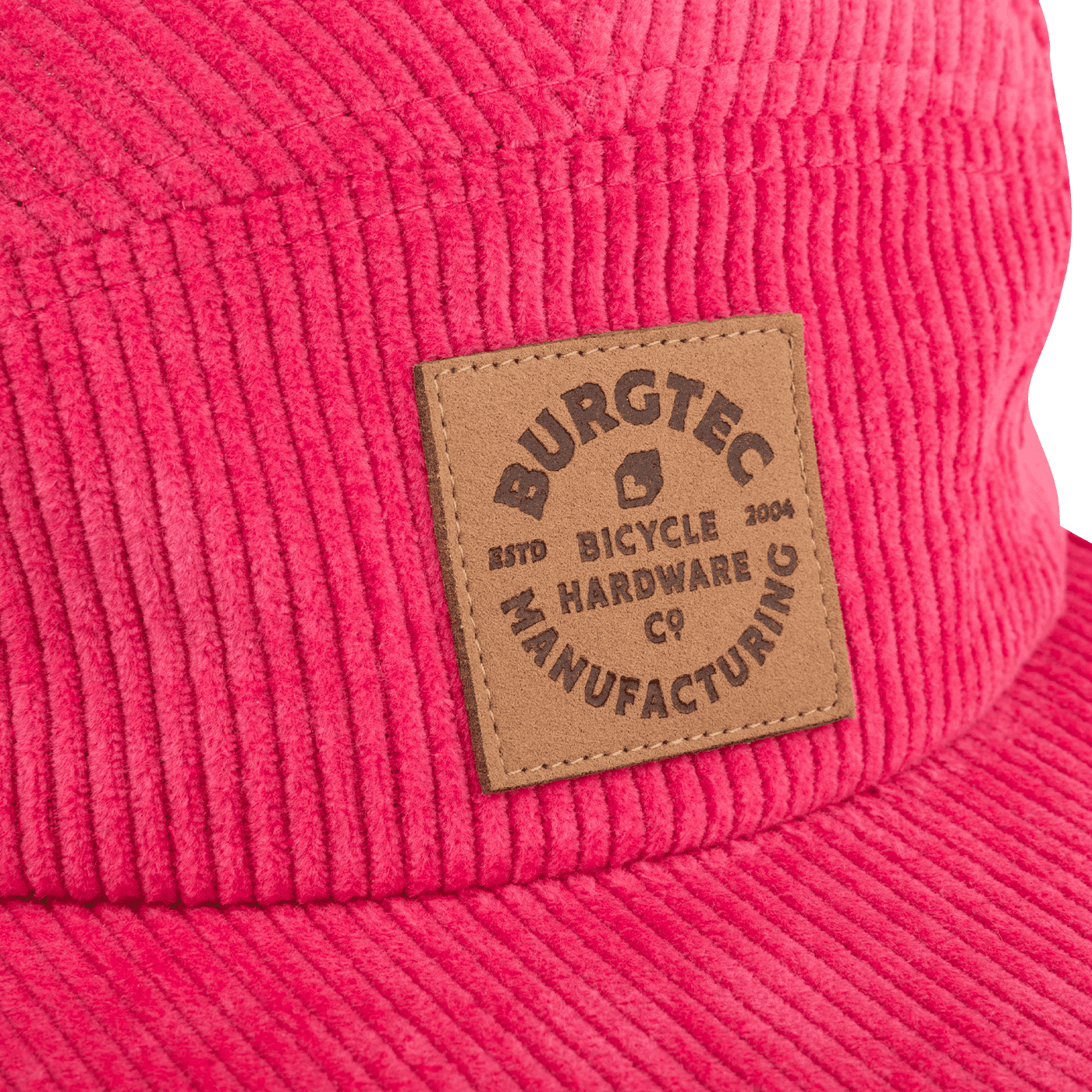BURGTEC BANDIT BANDIT CORDUROY FIVE PANEL CAP vaaleanpunainen Toxic Barbie
