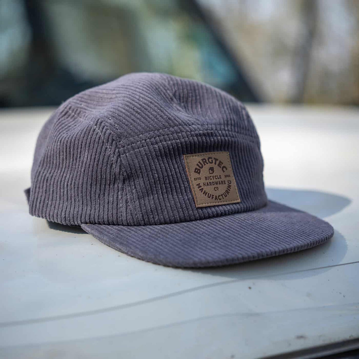 BURGTEC BANDIT CORDUROY FIVE PANEL lippis harmaa