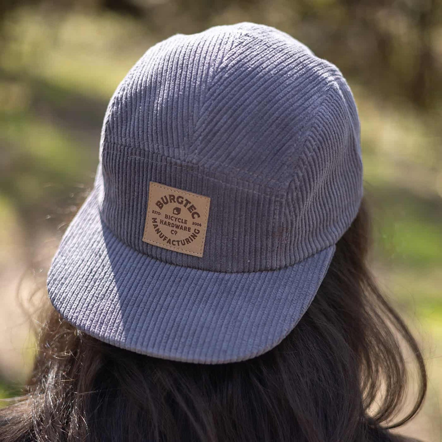 BURGTEC BANDIT CORDUROY FIVE PANEL lippis harmaa