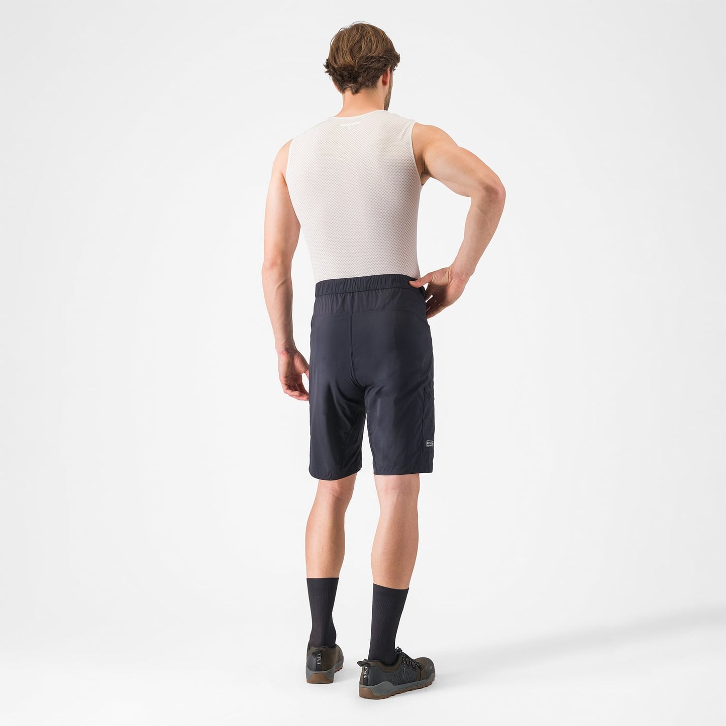 CASTELLI UNLIMITED ADVENTURE BAGGY Shortsit Musta