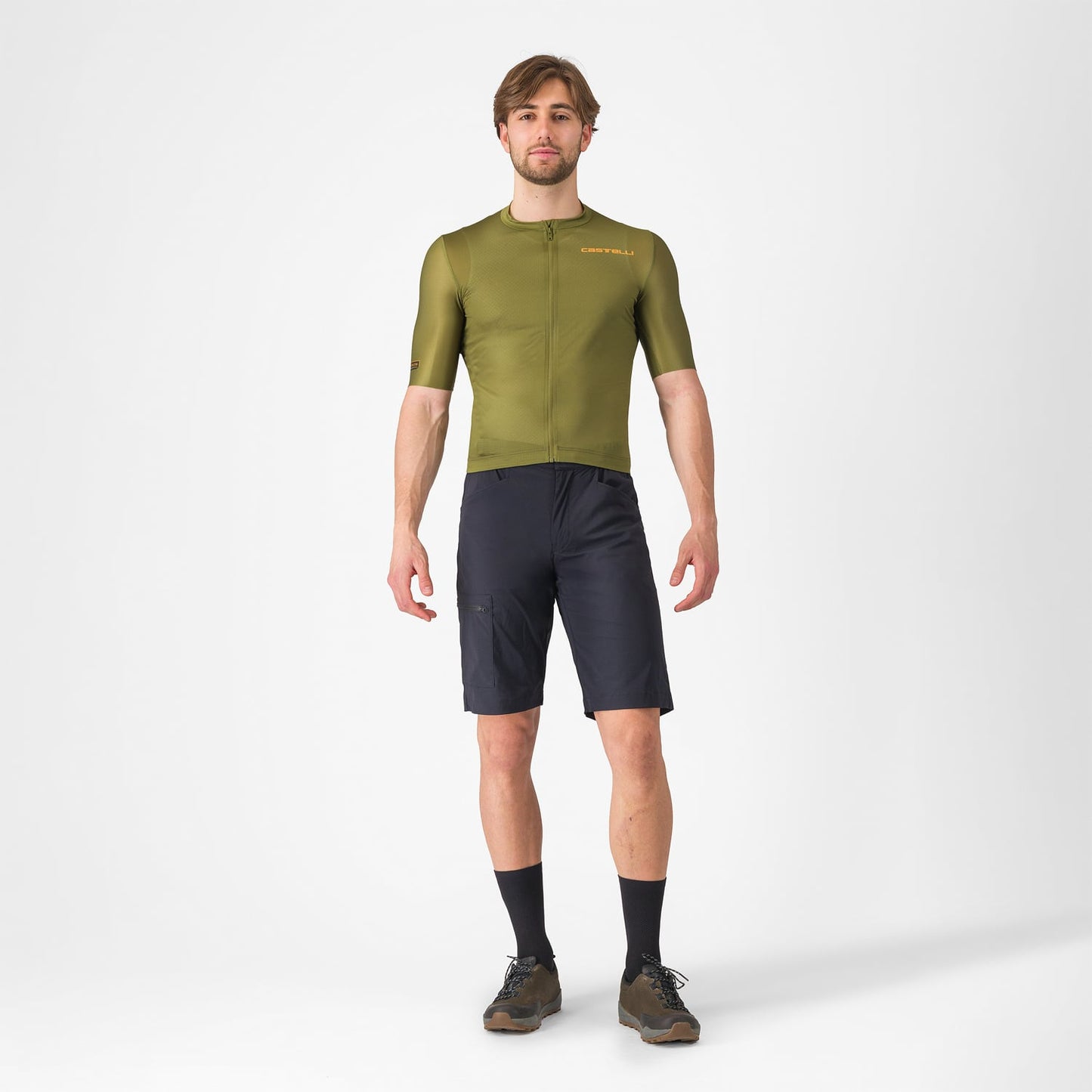 CASTELLI UNLIMITED ADVENTURE BAGGY Shortsit Musta