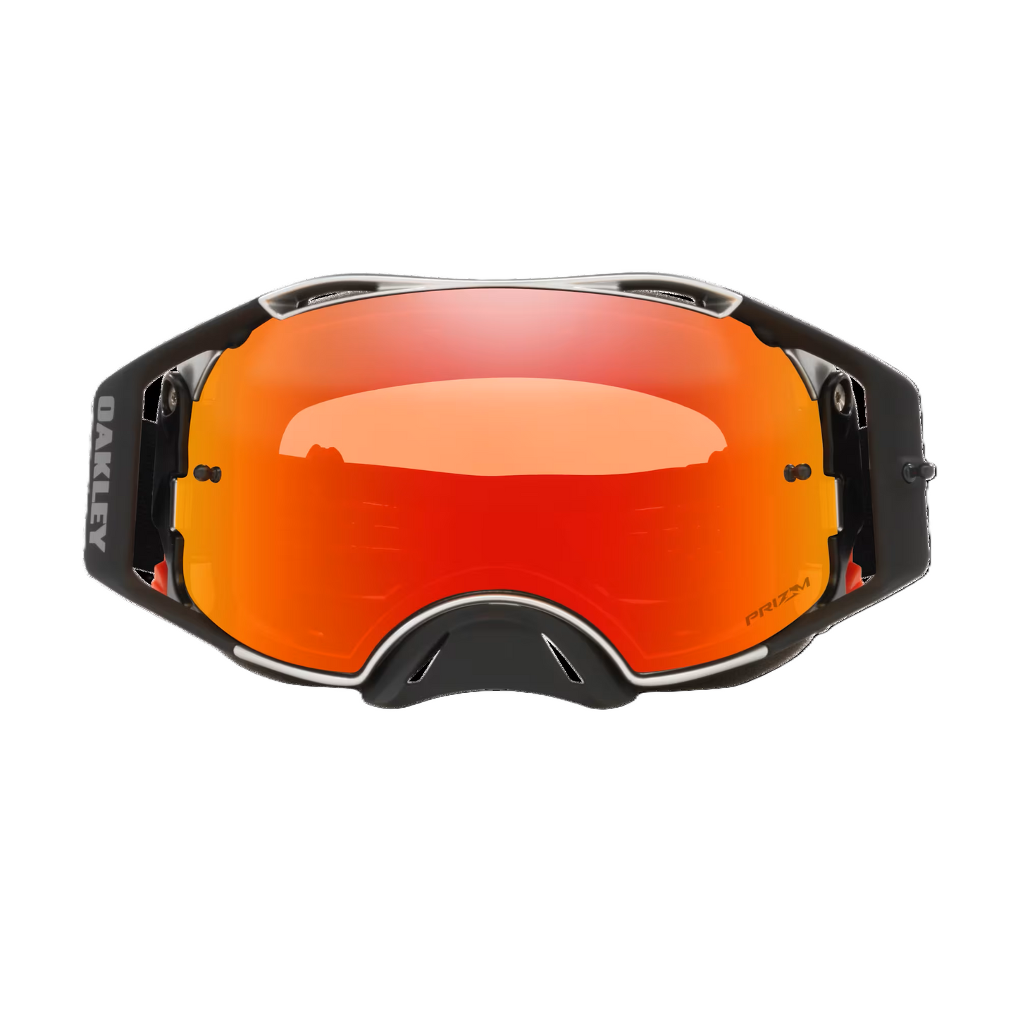 OAKLEY AIRBRAKE MX Tuff Blocks Musta Gunmetal Prizm MX Torch Iridium suojalasit