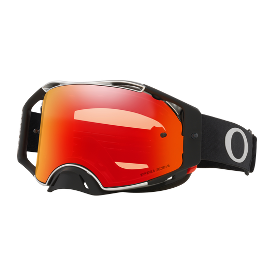OAKLEY AIRBRAKE MX Tuff Blocks Musta Gunmetal Prizm MX Torch Iridium suojalasit