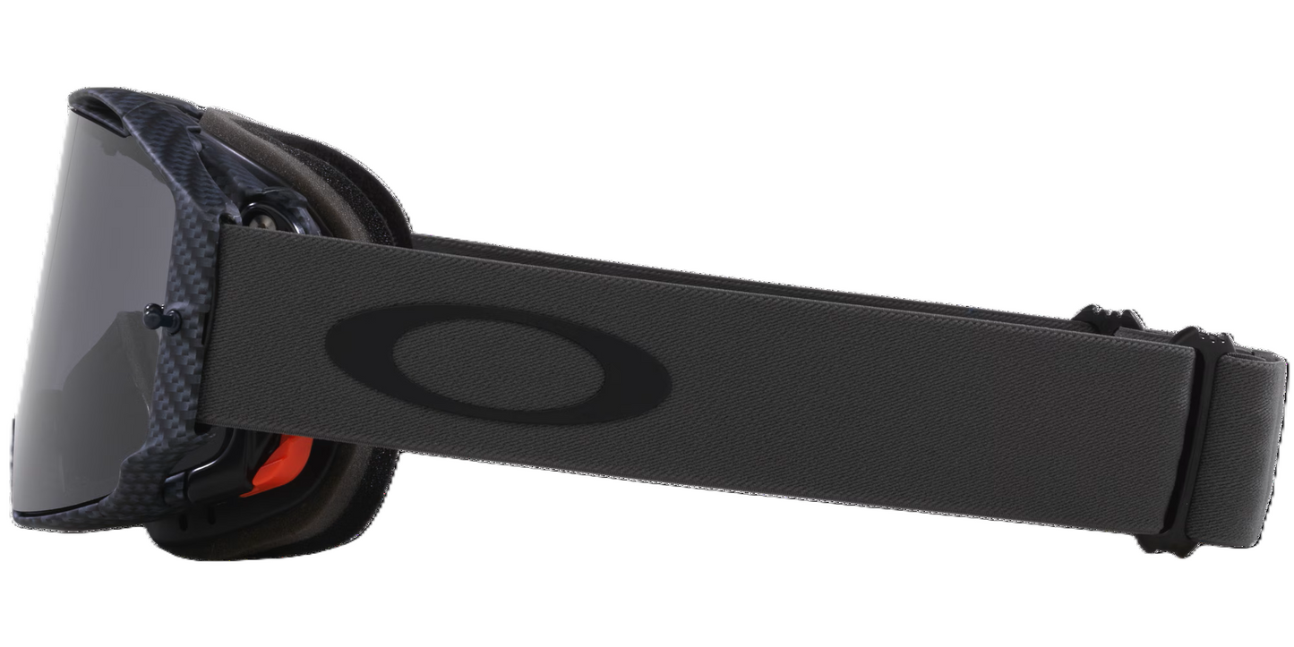 OAKLEY AIRBRAKE MTB Forged Iron Face -suojalasit vaaleanharmaat