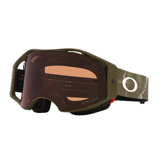 OAKLEY AIRBRAKE MTB Dark Brush Camo kasvonaamari Prizm Mx Bronze