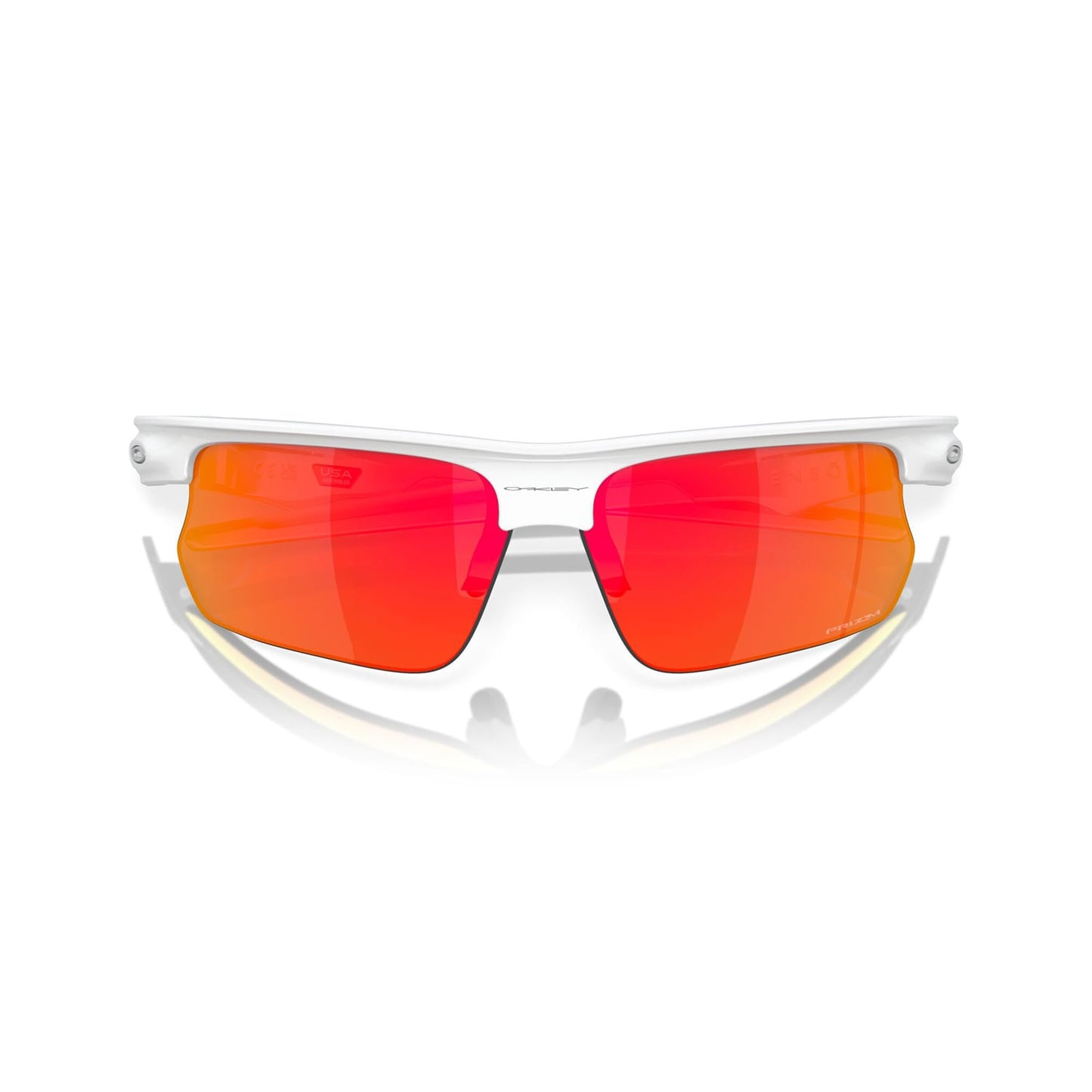 OAKLEY BISPHAERA lasit Valkoinen Prizm Ruby -0OO9400-0368
