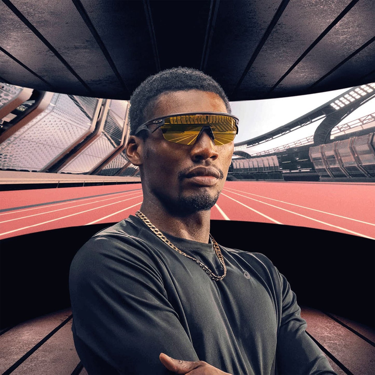 OAKLEY SPHAERA Carbon Matt 24K polarisoitu - 0OO9403-0436