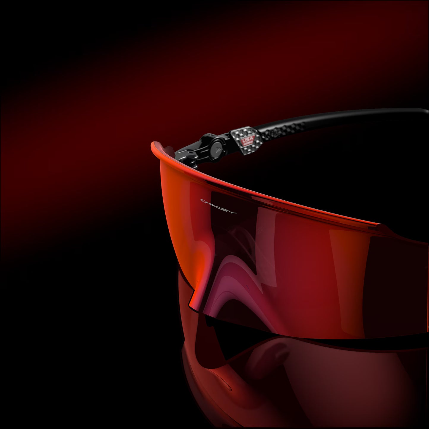 OAKLEY KATO lasit Musta kiillotettu Prizm Trail Torch -lasi - OO9455M-0649