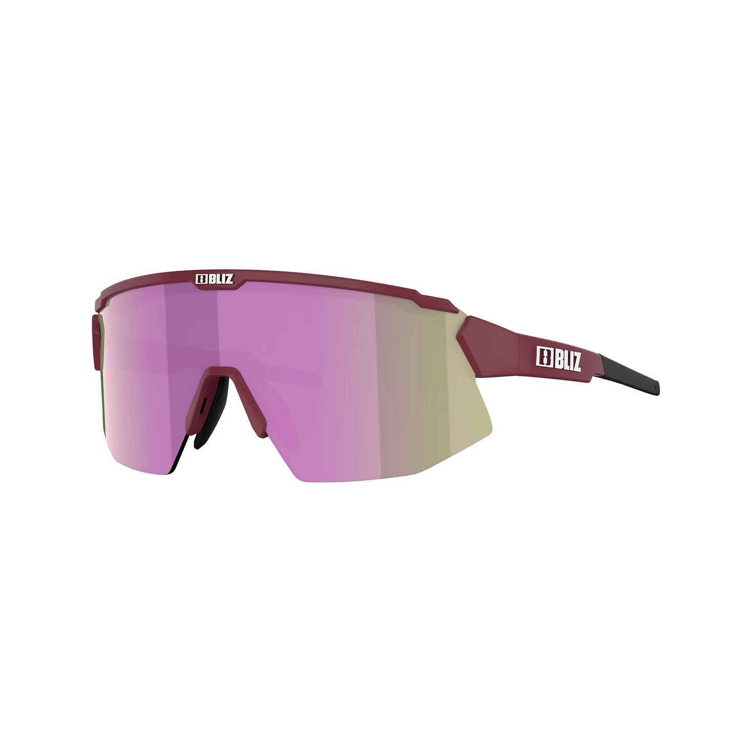 BLIZ BREEZE SMALL Bordeaux aurinkolasit Ruskea / vaaleanpunainen linssi