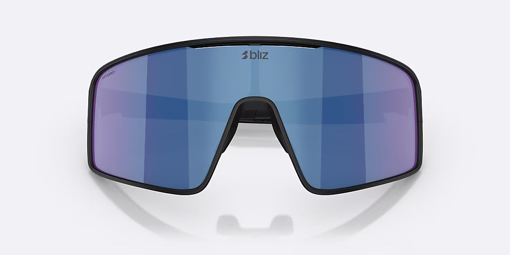 BLIZ P001 Matt Black Irdium Blue suojalasit Musta Irdium Blue suojalasit
