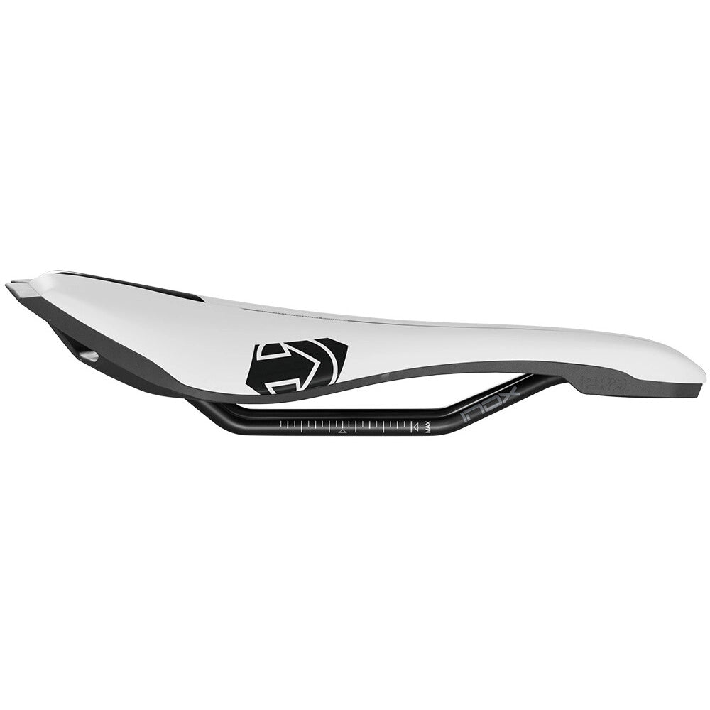 STEALTH PERFORMANCE 142mm PRO Satula Valkoinen ruostumattomasta teräksestä valmistetut kiskot