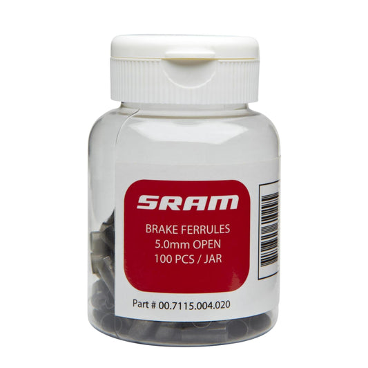 SRAMin päätykorkki 5,0 mm:n avojarruvaijerille (100 kpl)