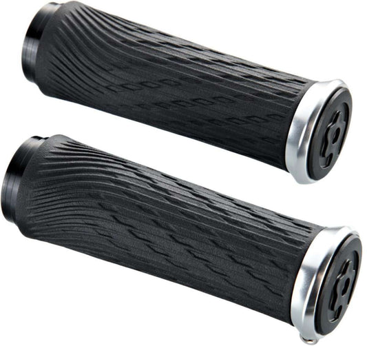 SRAM Grip-vaihdekahvojen kahvat musta/hopea (122mm)