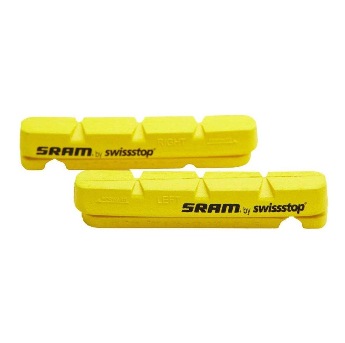 Pari SRAM ROAD/CX Carbon Cartridge -tyynyjä.