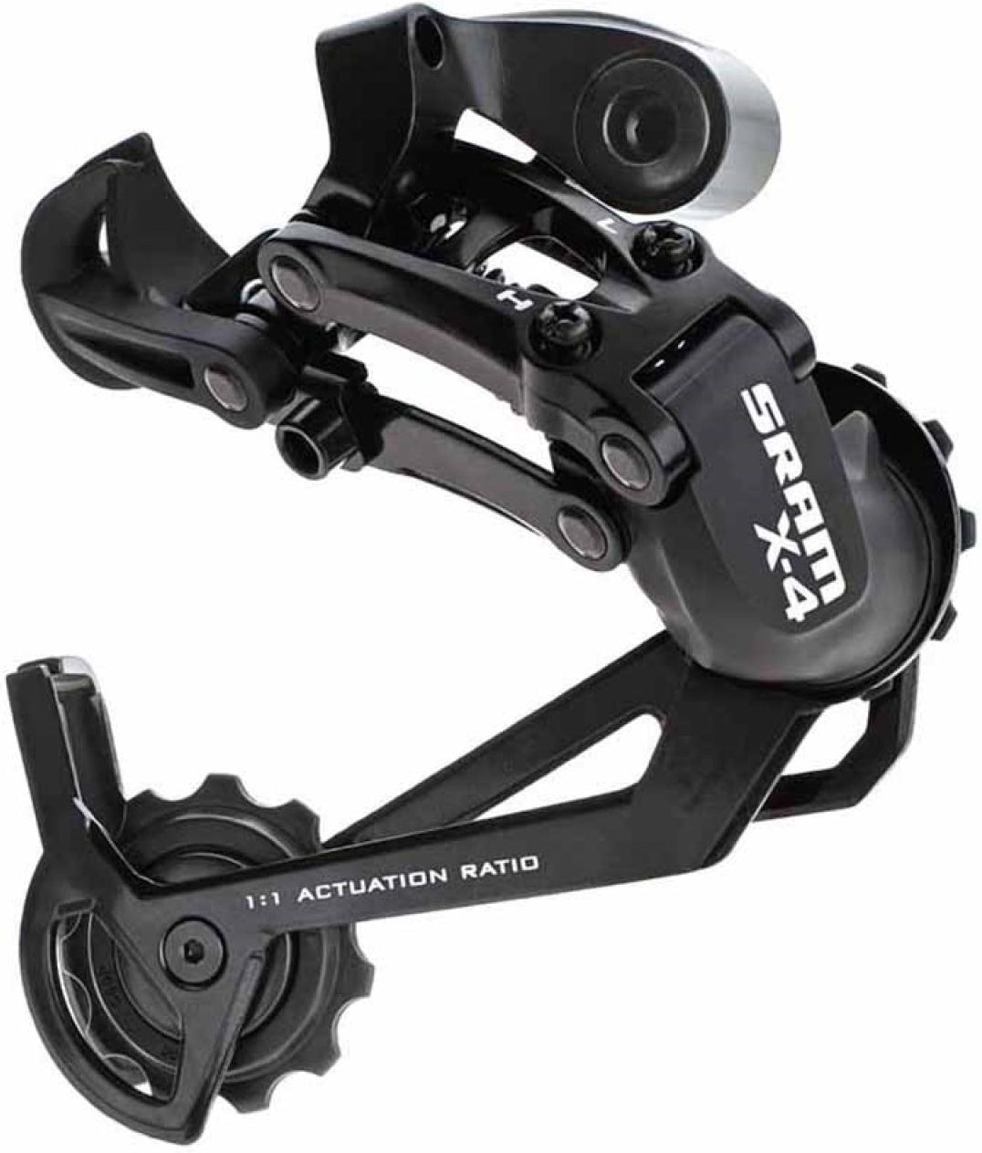 SRAM X4 7/8/9-vaihteinen takavaihtaja, pitkä kiinnike