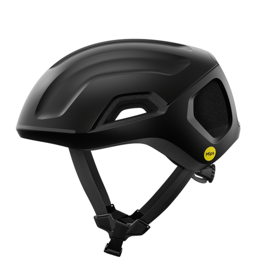 POC VENTRAL TEMPUS MIPS Road kypärä Musta Matt