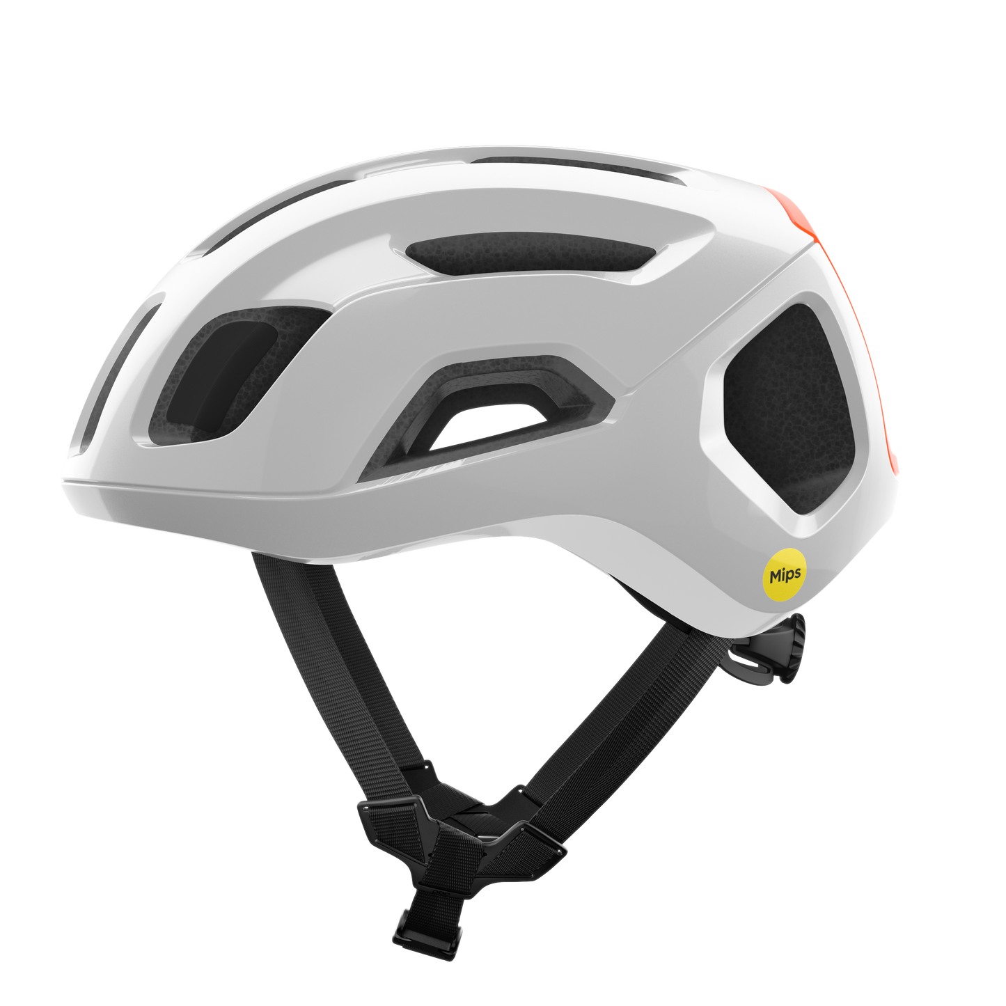 POC VENTRAL AIR MIPS Road kypärä Valkoinen / Oranssi Fluo