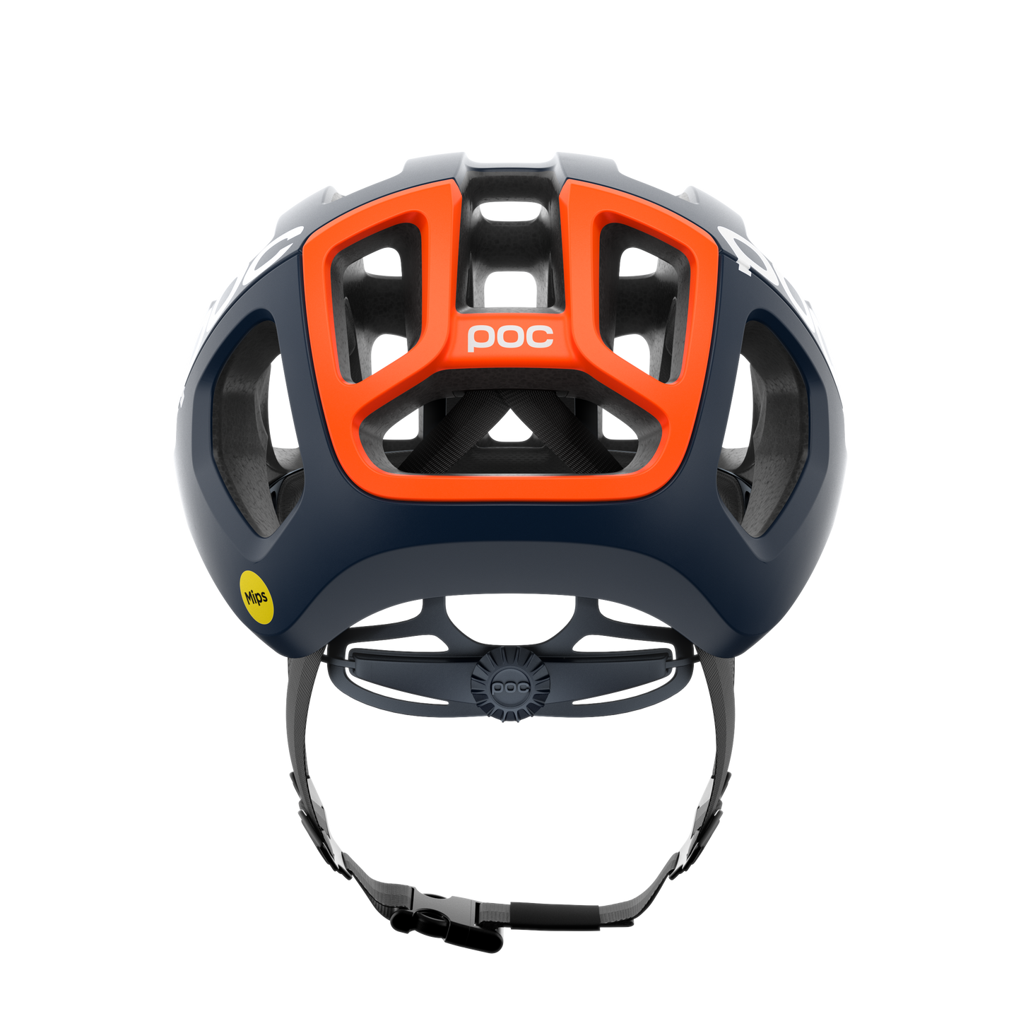 POC OMNE AIR MIPS Road kypärä Navy/Orange Matt