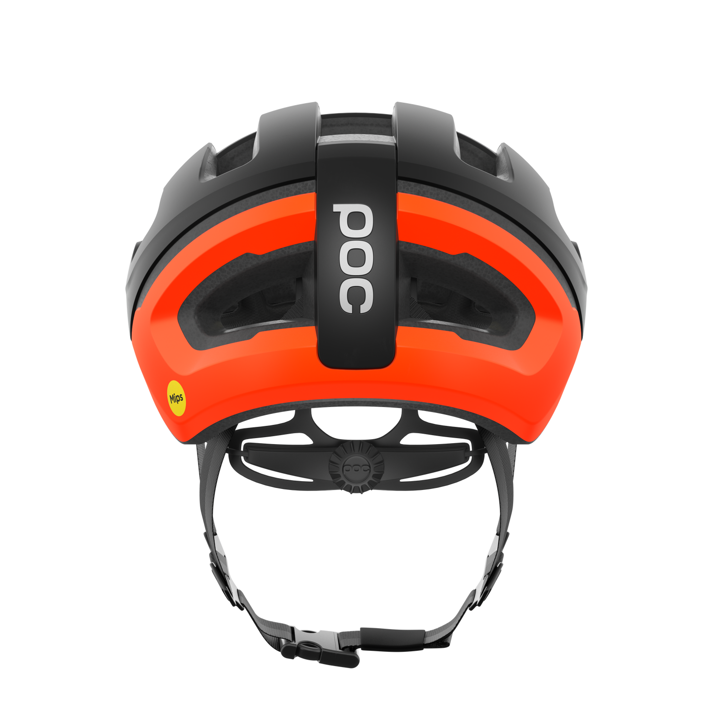 POC OMNE AIR MIPS Road kypärä Musta matta / oranssi fluo
