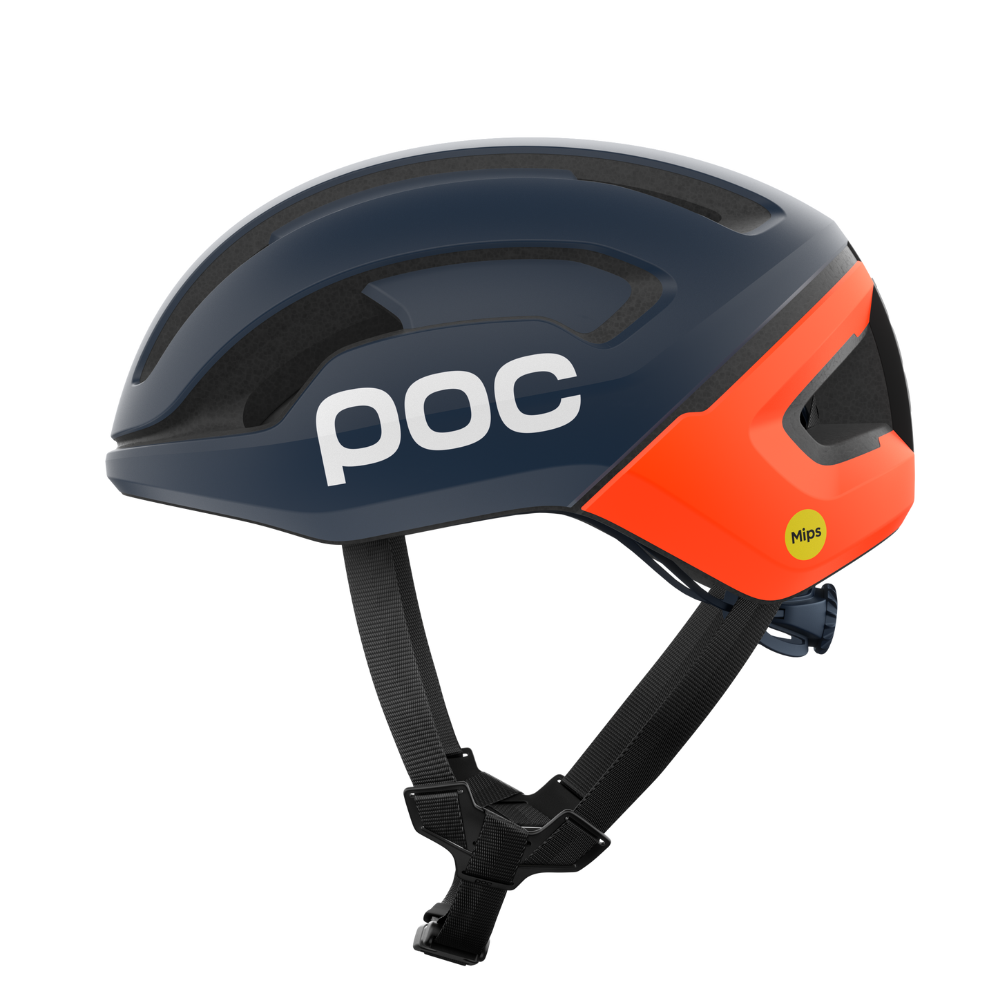POC OMNE AIR MIPS Road kypärä Navy/Orange Matt