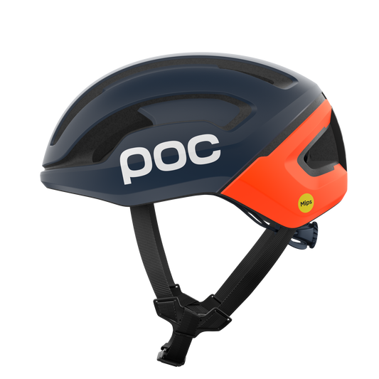 POC OMNE AIR MIPS Road kypärä Navy/Orange Matt