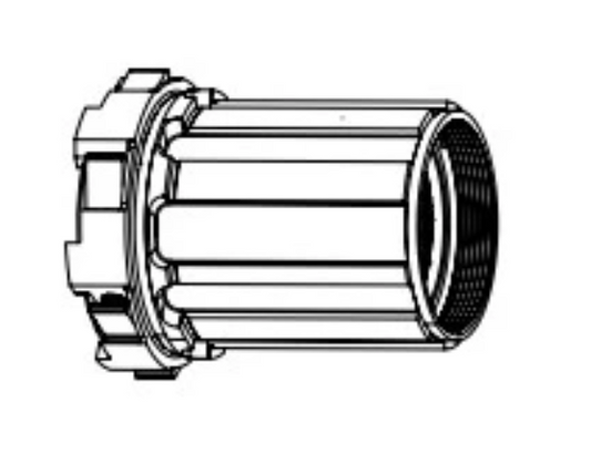 Vapaaratasrunko ZIPP ZR1 Tyyppi Shimano HG #11.2028.065.001