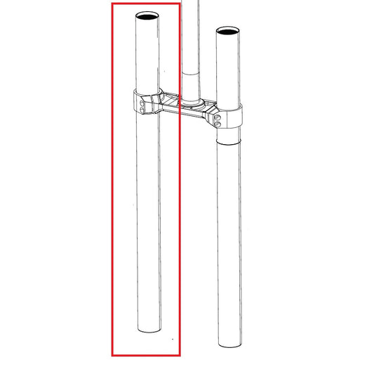 Suora mäntä ROCKSHOX BOXXER D1 haarukkaan (2024+)