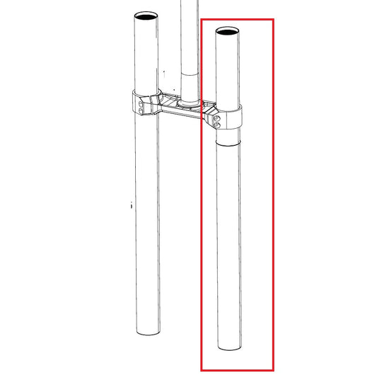 Vasen mäntä ROCKSHOX BOXXER D1 haarukkaan (2024+)