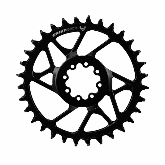 SRAM S1000 T-TYPE EAGLE BOOST 12V Alumiininen Direct Mount Offset 3mm Musta Mono-ketjupyörä.