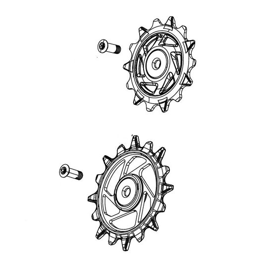SRAM XX T-TYPE EAGLE AXS / FORCE XPLR E1 12-vaihteinen takavaihteen häkit