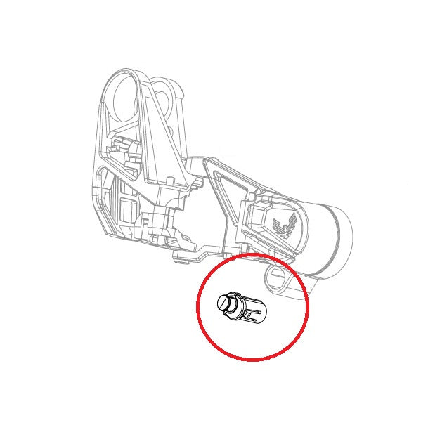 Setup Key / Cage Lock SRAM XX-SL/XX T-Type Eagle AXS takavaihtaja