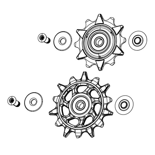 SRAM XX DH T-TYPE EAGLE AXS 7-vaihteinen takavaihde Häkit