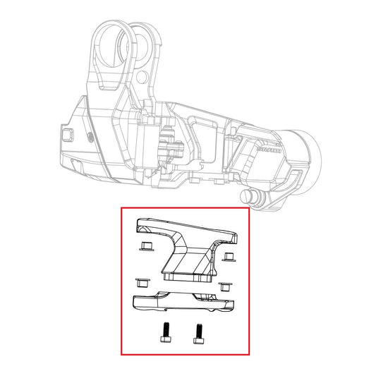 SRAM RED XPLR AXS E1 -vaihteen runkolenkkisarja