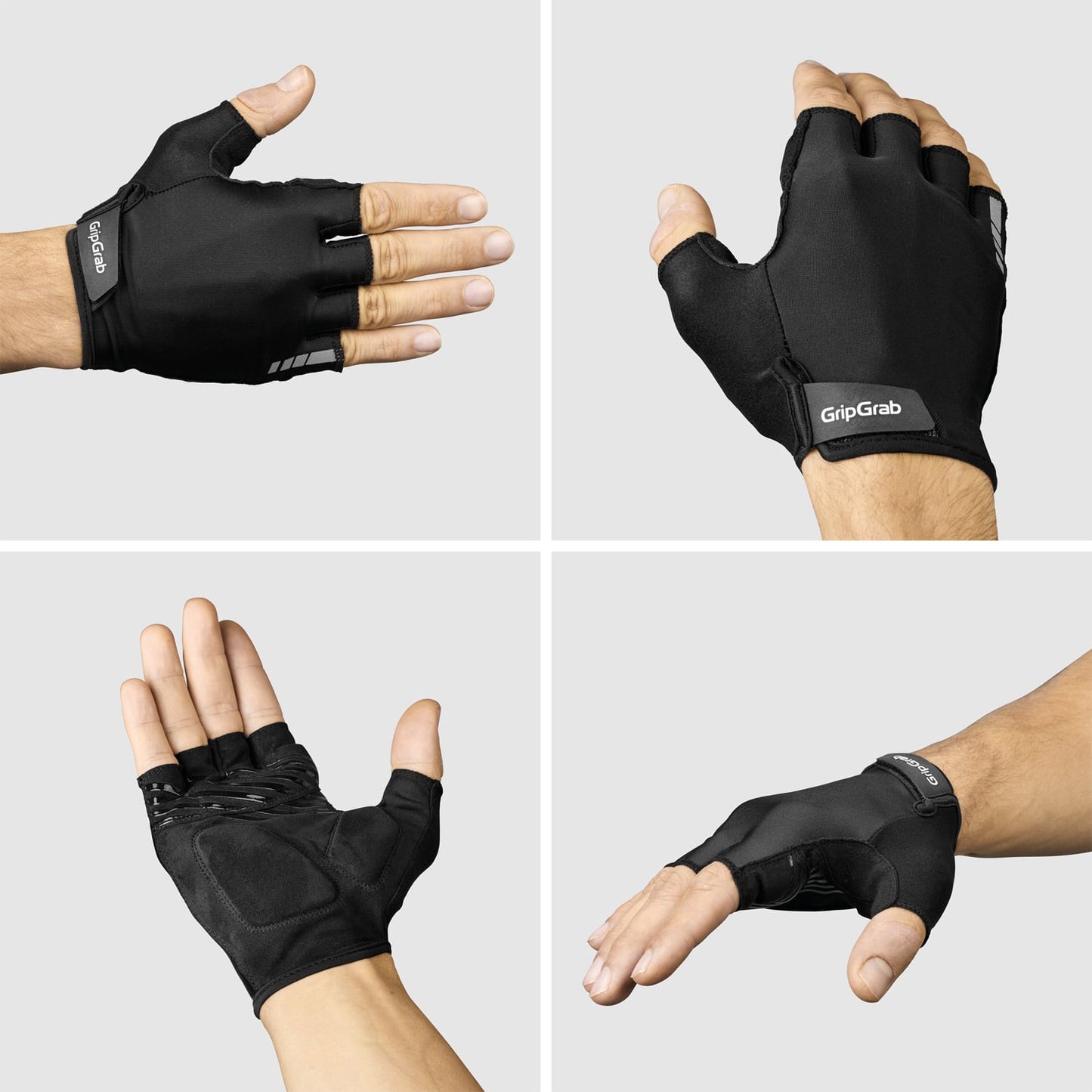 GRIPGRAB RIDE RC MAX Lyhyet käsineet Musta