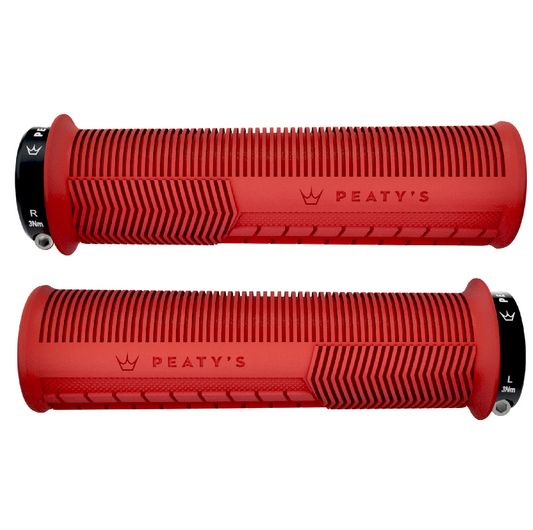 PEATY'S MONARCH MUSHROOM Grips Punainen