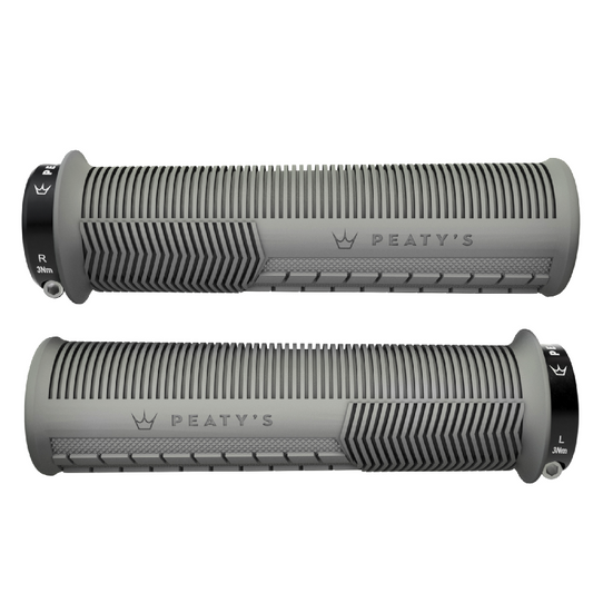 PEATY'S MONARCH MUSHROOM Grips Harmaa