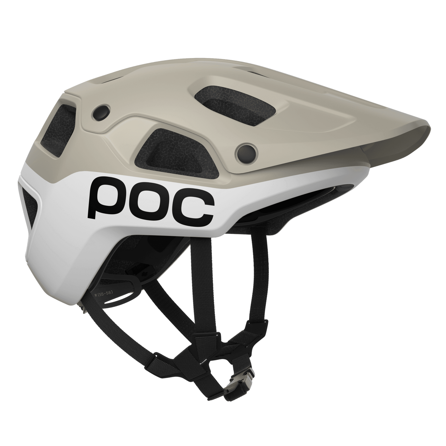 POC CULARIS PURE MTB-kypärä harmaa/valkoinen