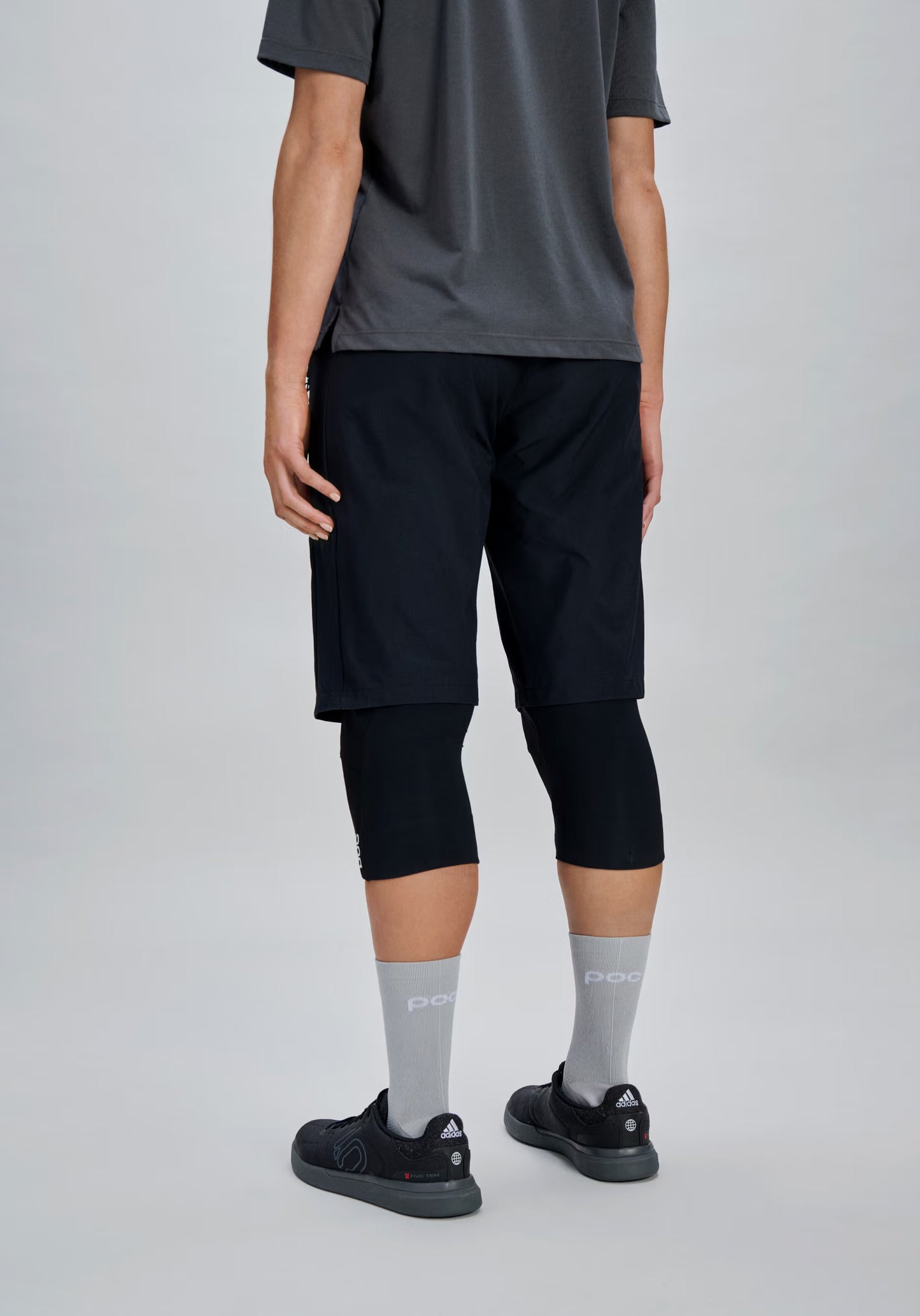 Naisten POC MOTION Short Musta