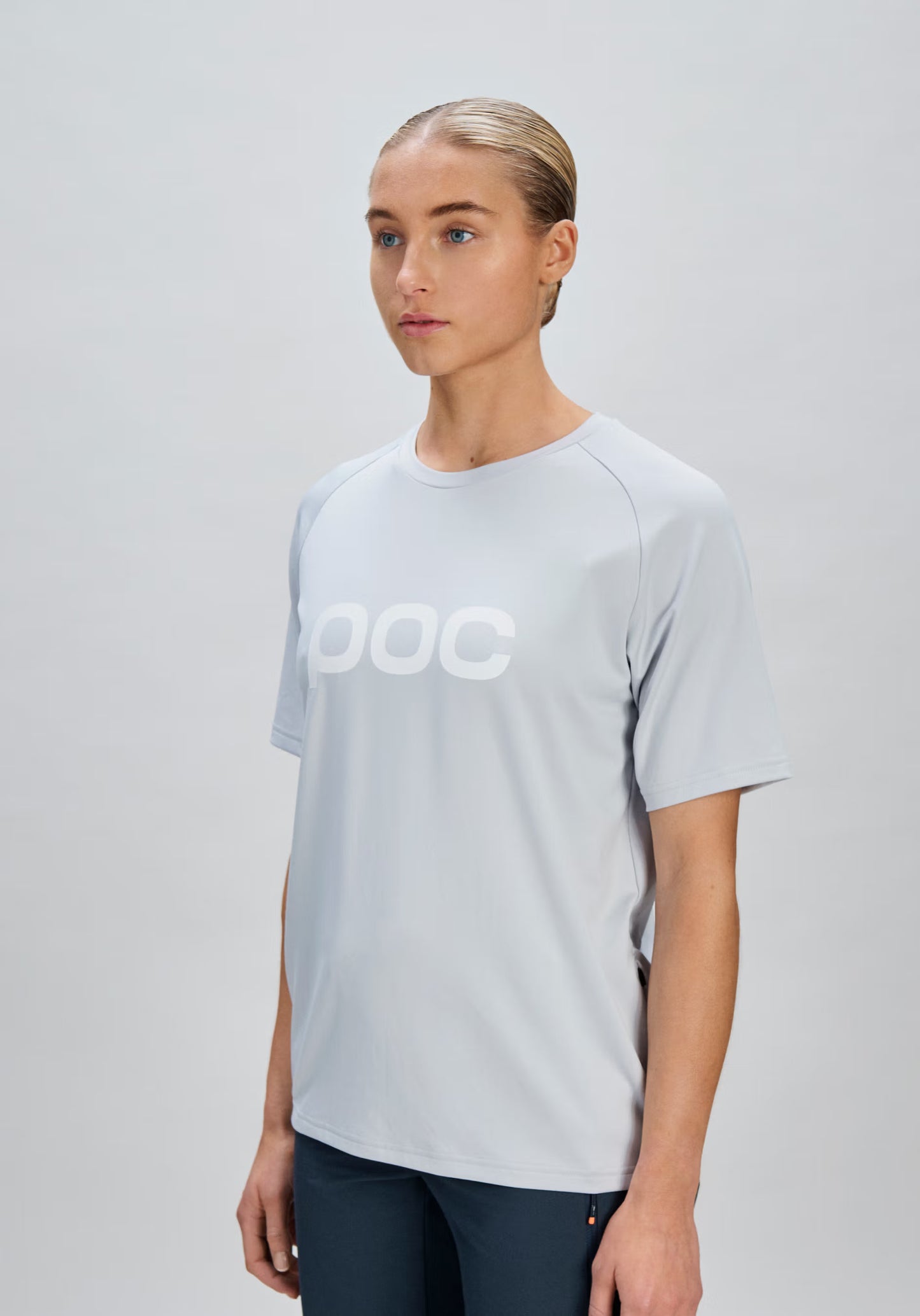Naisten POC REFORM ENDURO lyhythihainen Jersey vaaleanharmaa