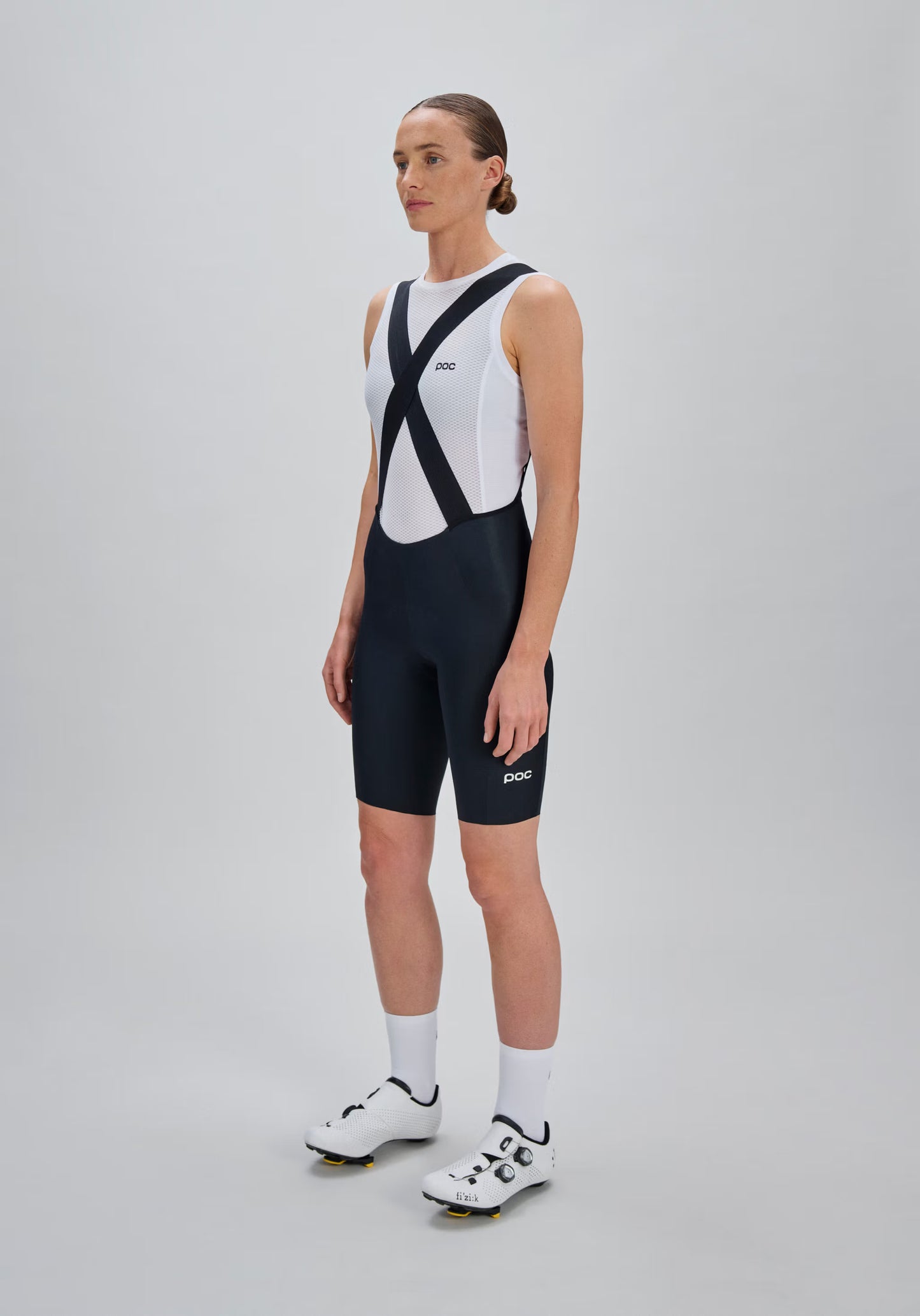 Naisten POC RACEDAY Bib Tight Musta