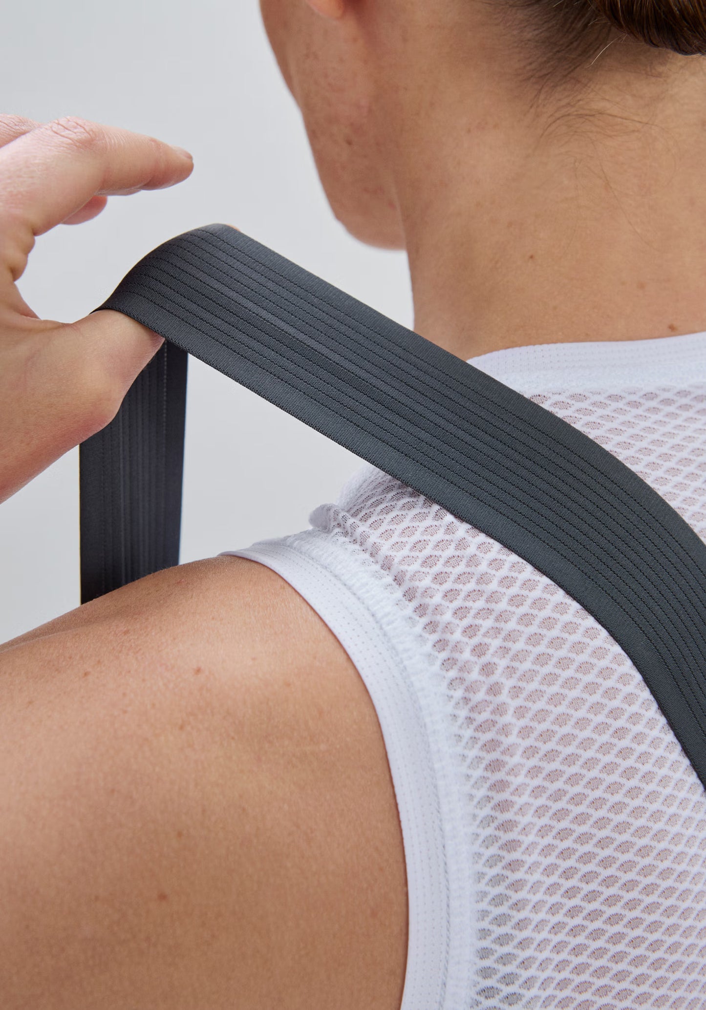 Naisten POC RACEDAY Bib Tight Harmaa