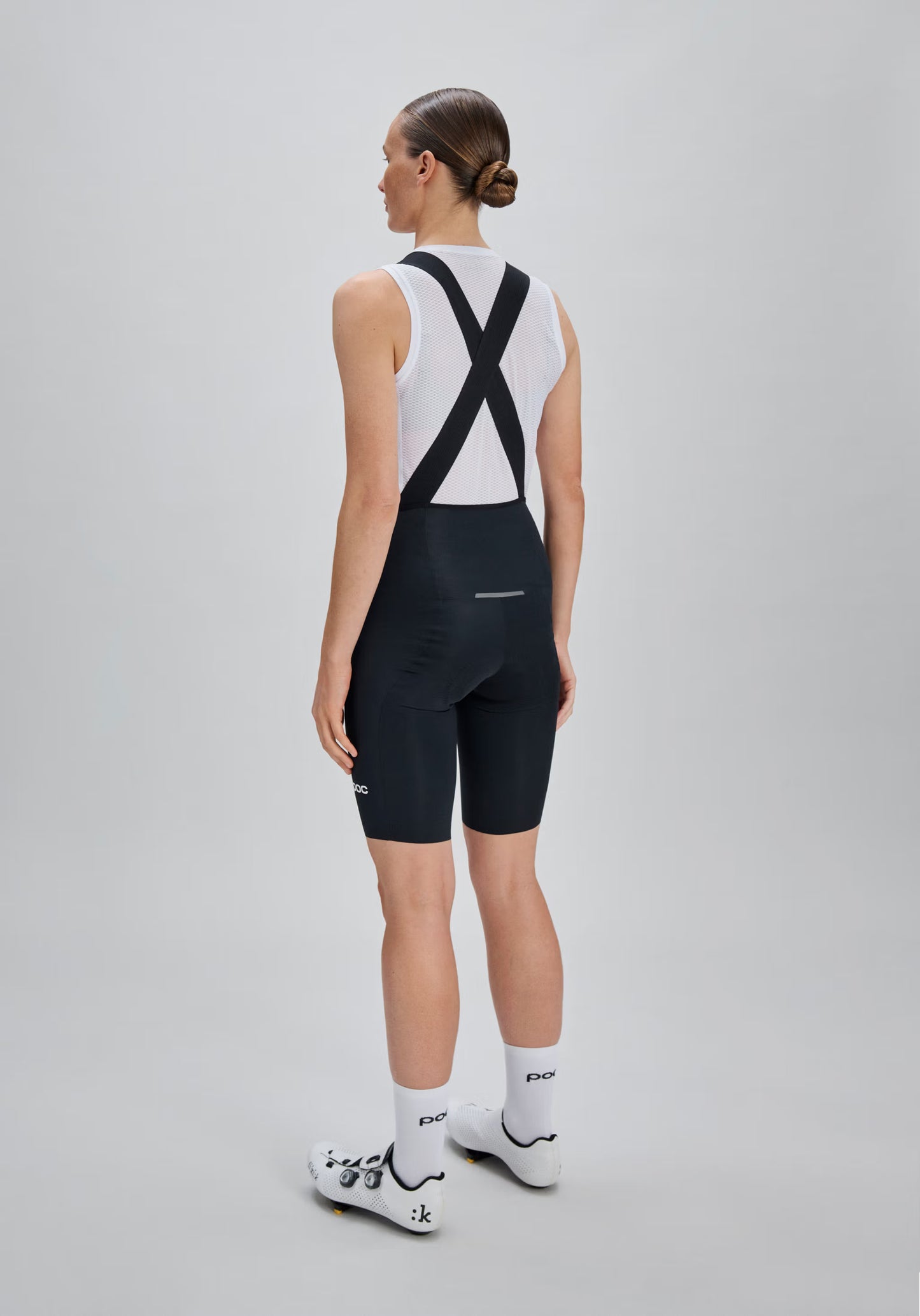 Naisten POC RACEDAY Bib Tight Musta