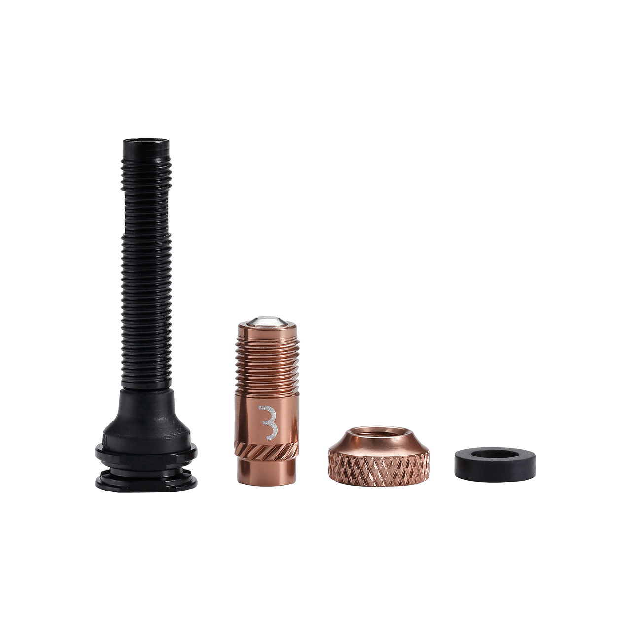 BBB CORE CAP Pronssiventtiilit (x2)