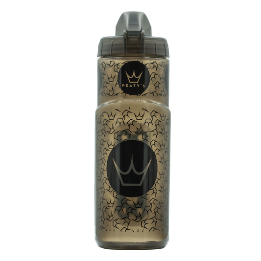 PEATY'S X FIDLOCK Logo pullon ja pullonpidikkeen paketti (600ml) savustettu