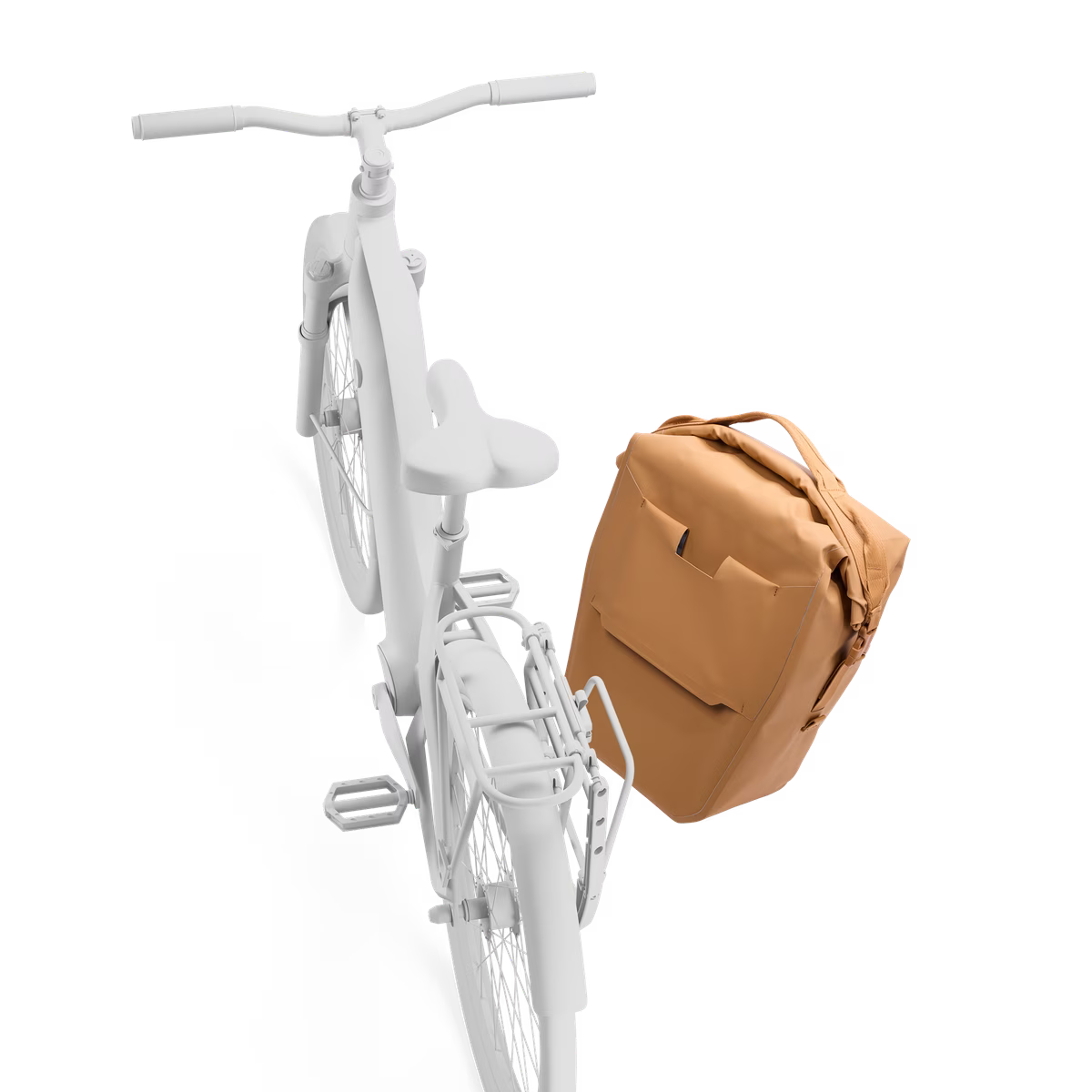 Pari THULE SHIELD matkalaukkua, joissa on lukitus 22 L oranssi väri