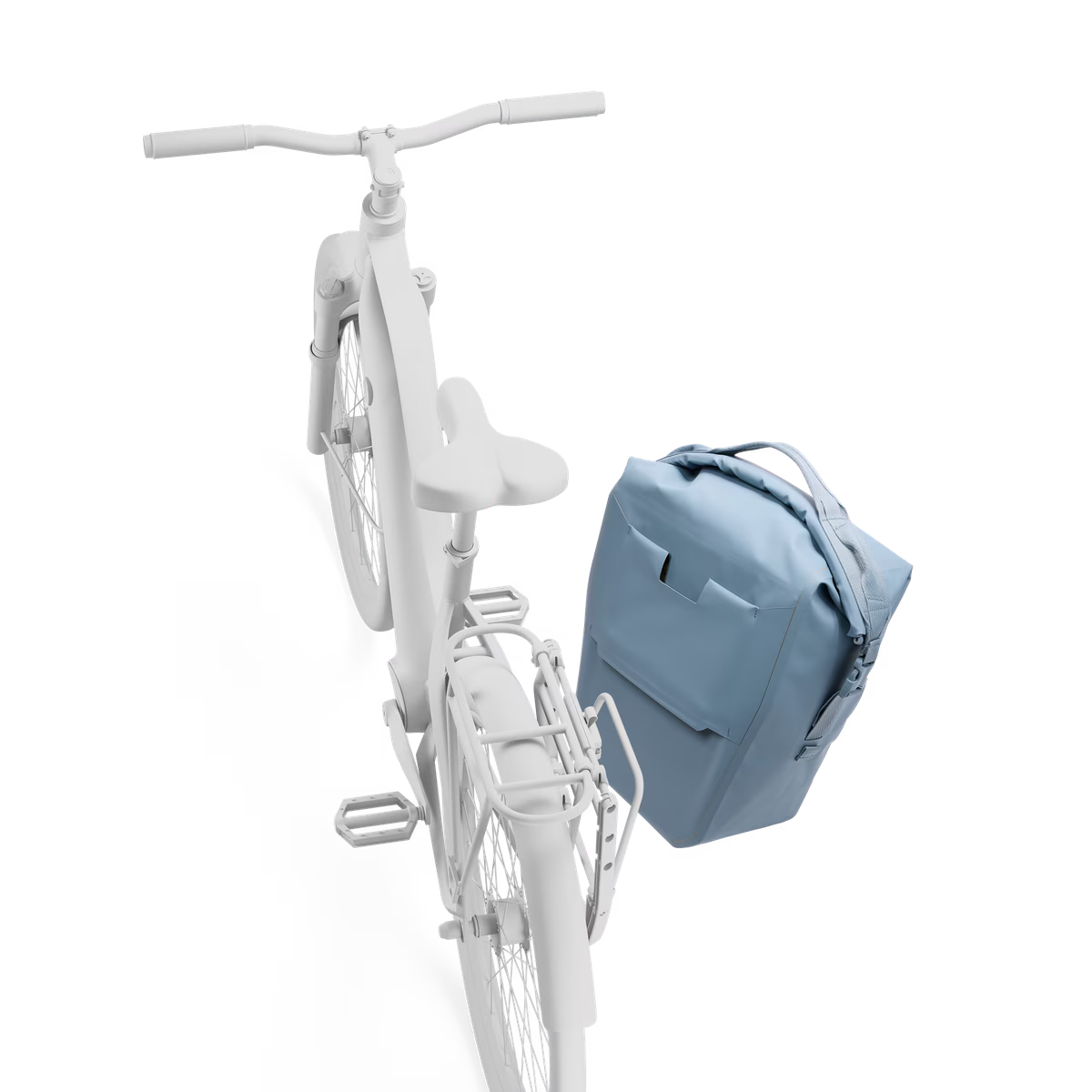 Pari THULE SHIELD matkalaukkua, joissa on lukitus 22 L sininen